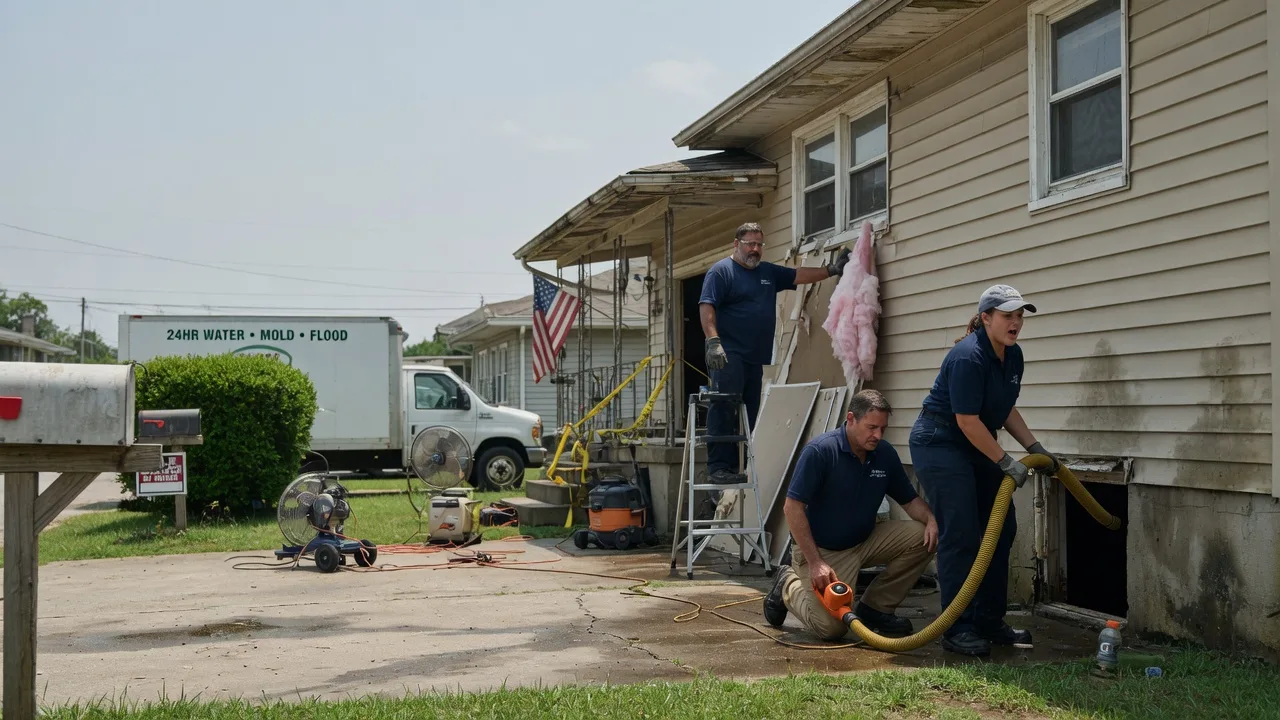 Water Damage Repair in Ada, OK near me